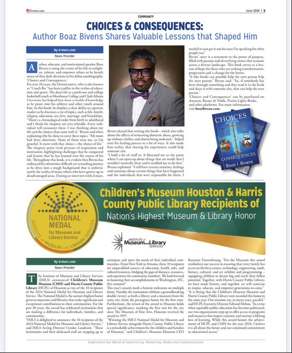 Boaz Bivens Newspaper article